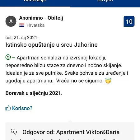 Viktor&daria Apartamento Jahorina
